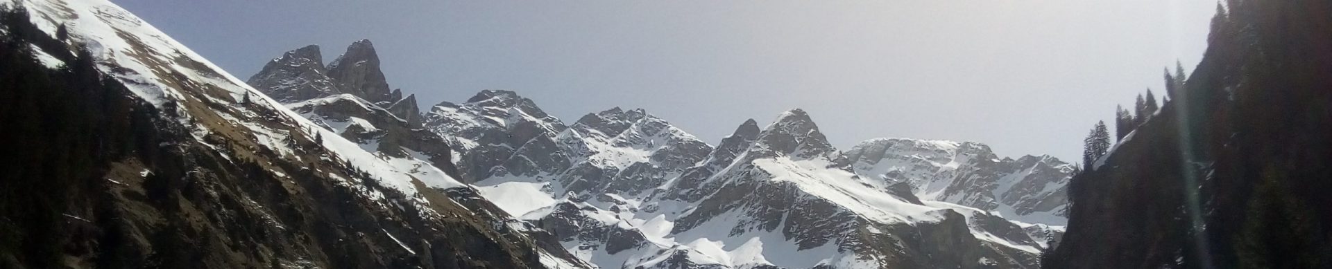 Alpenhauptkam mit der "Mädelegabel"